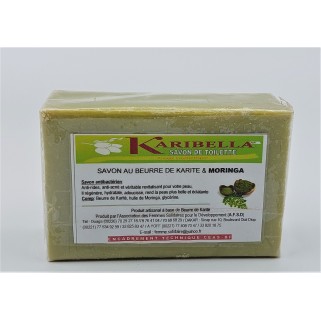 Savon au beurre de karité et moringa - 280g