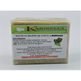 Savon au beurre de karité et moringa - 130g