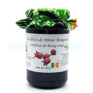 Confiture de Bissap rouge (hibiscus)