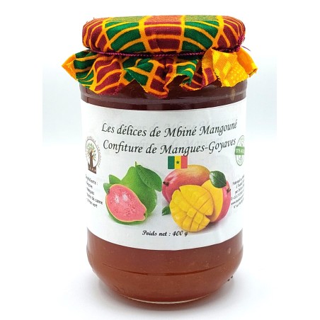 Confiture de mangue-goyave